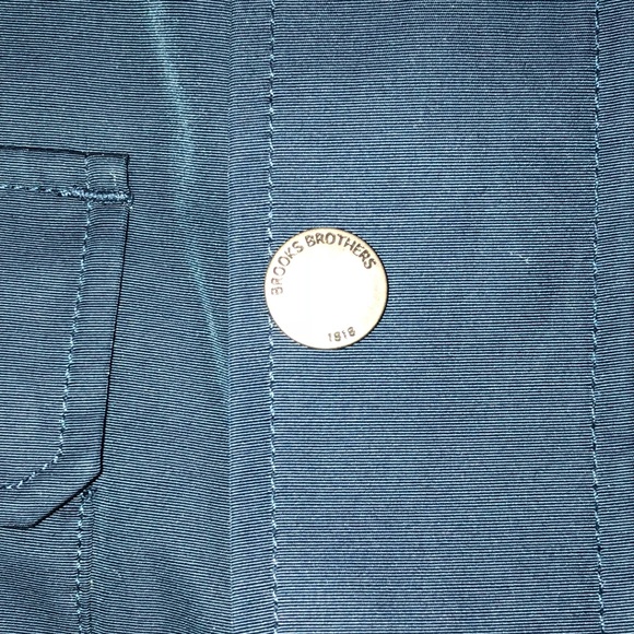 *SOLD* Brooks Brothers Zip/Button Jacket Large NWT - Picture 4 of 8